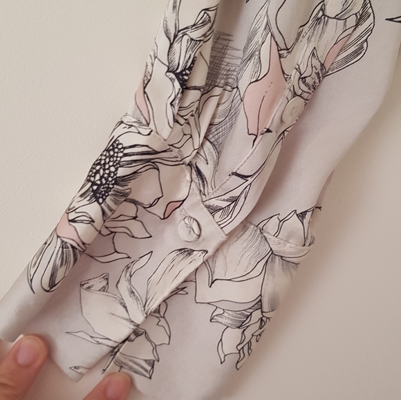 Sportscraft Floral Liberty Silk Shirt Button Down - Picture 8 of 9